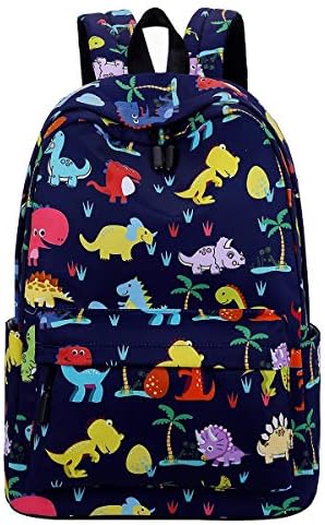 sanatty Kids School Backpacks Dinosaurs Printed Cartoon Bags Durable Schoolbag Bookbags for Boys