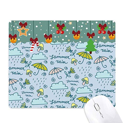 Cojín de ratón de oficina de Navidad para un escritorio feliz
