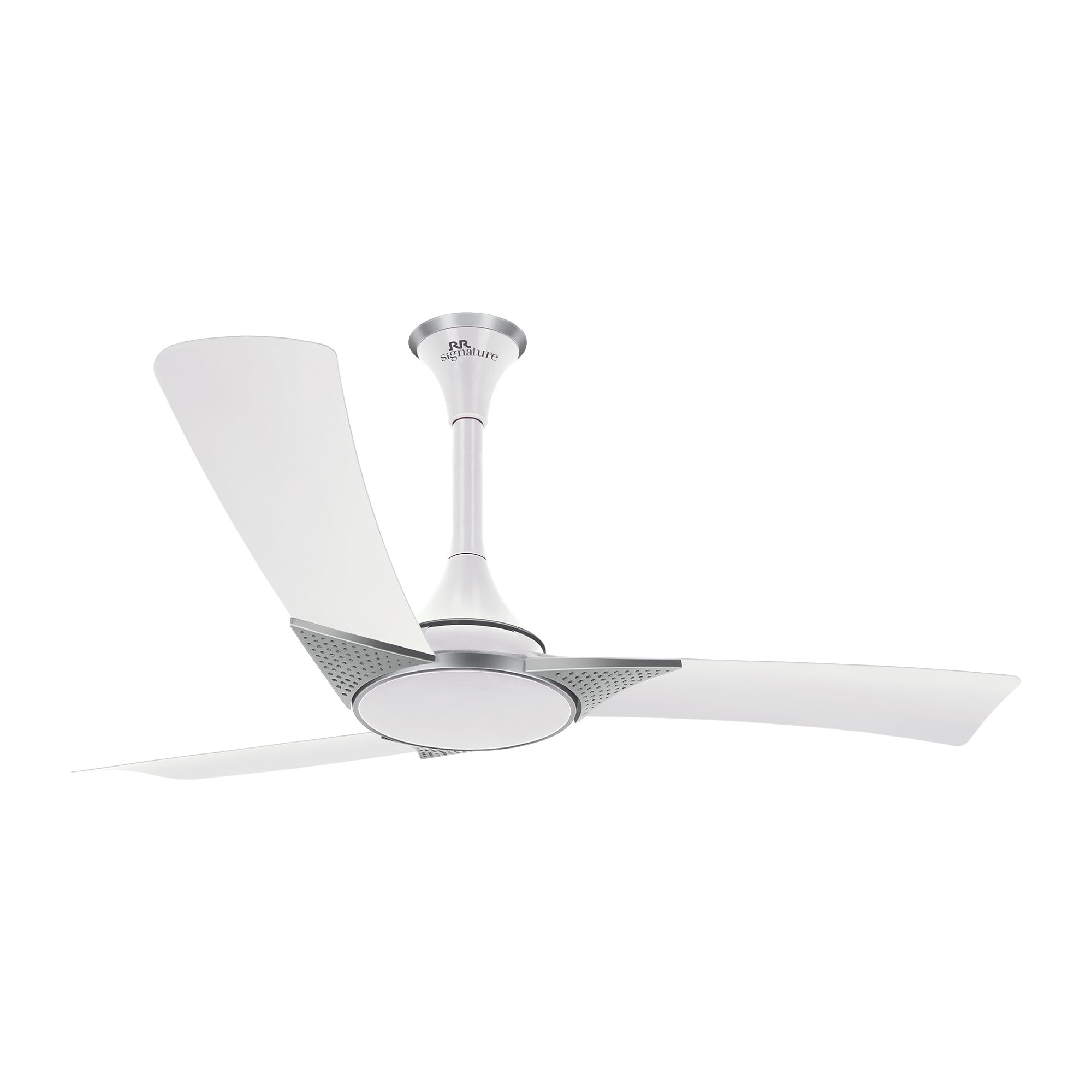 RR Signature Raptor 1200MM Star-rated BEE Certified Energy Efficient 57-Watt High Speed Ceiling Fan (Chrome White) (B0BR7XCZ2Z) Amazon Price History, Amazon Price Tracker