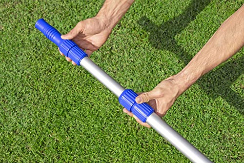 Flowclear Aluminum Collapsible Telescopic Pole | Extends From 41 Inches To 15 Feet | Corrosion-Resistant Finish #TOP4