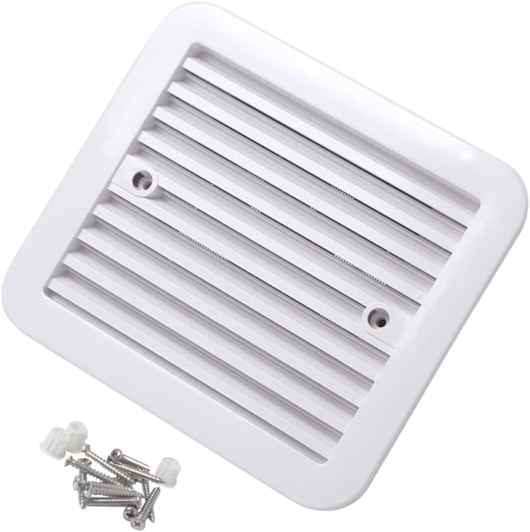 12v 8-inch Rv Ventilation Fan with Blades Silent Roof Exhaust Fan for Bathroom and Camper Ventilation Replacement Part