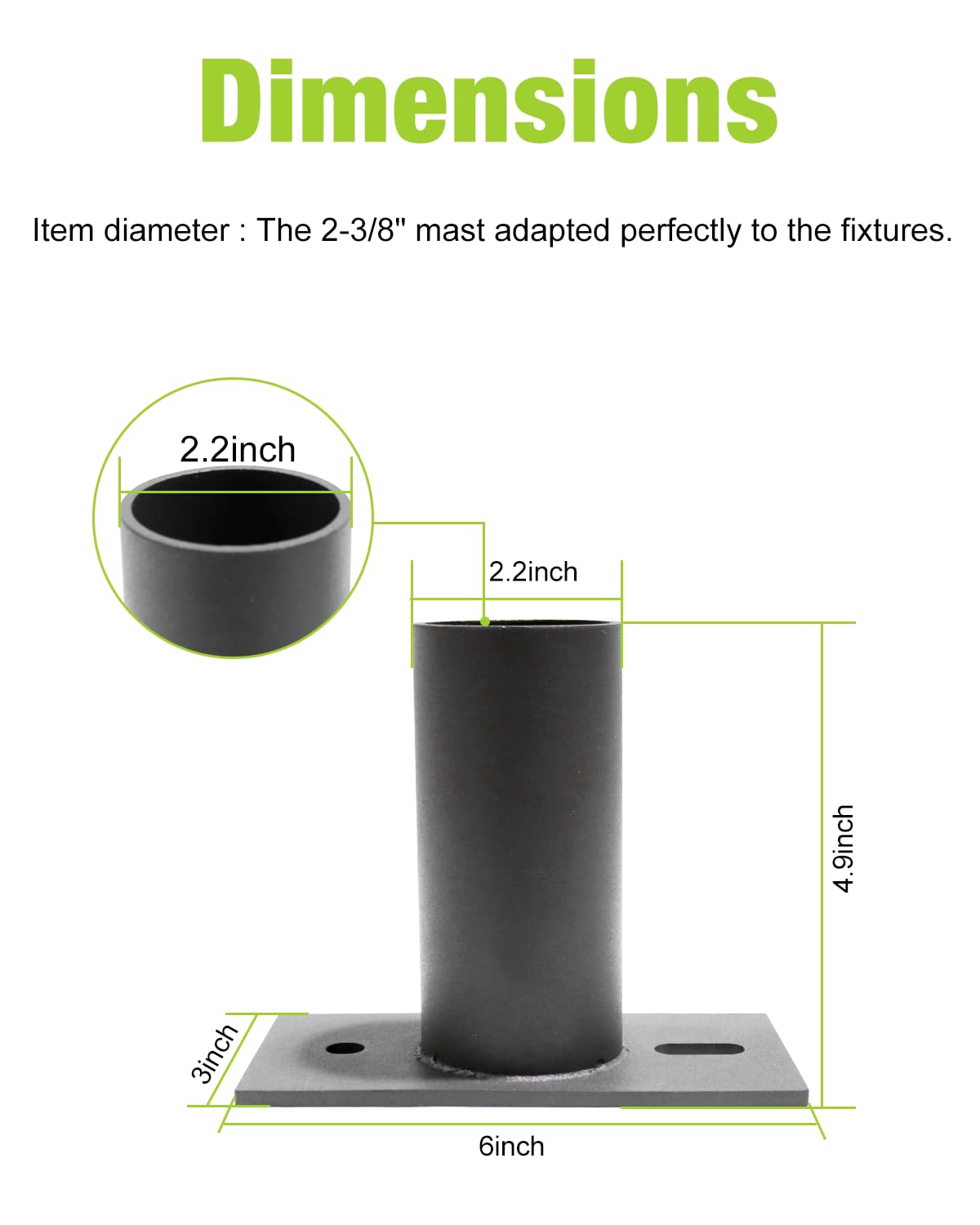 Eater BLACK And DECKER YXL Slip Fitter Adapter Bracket With 2-3