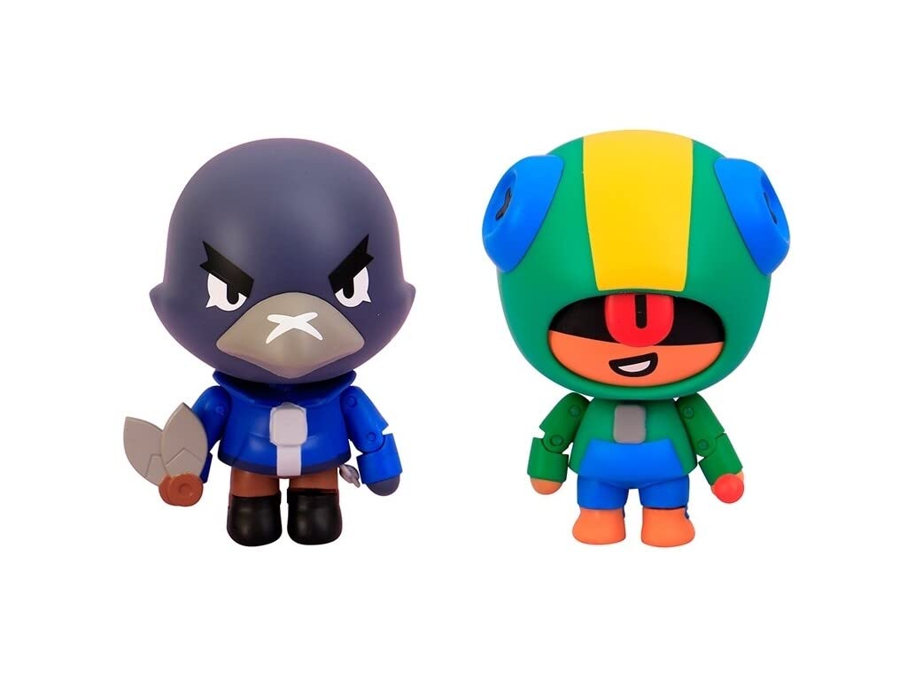 Bizak Brawl Stars Pack 2 – Actionfiguren 14 Cm – Verschiedene Modelle – Sammelspaß Für Fans