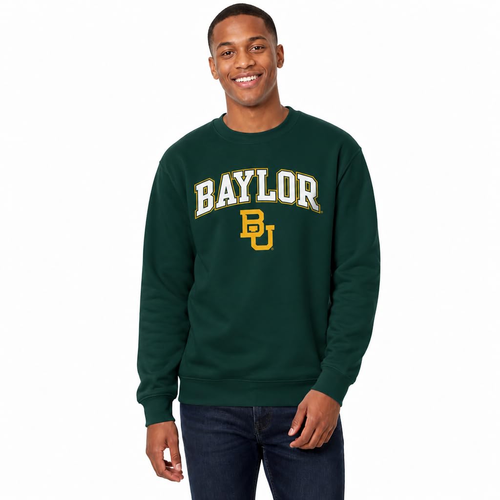 NCAA College Sweatshirt Fleece Crewneck Pullover for Men and Women