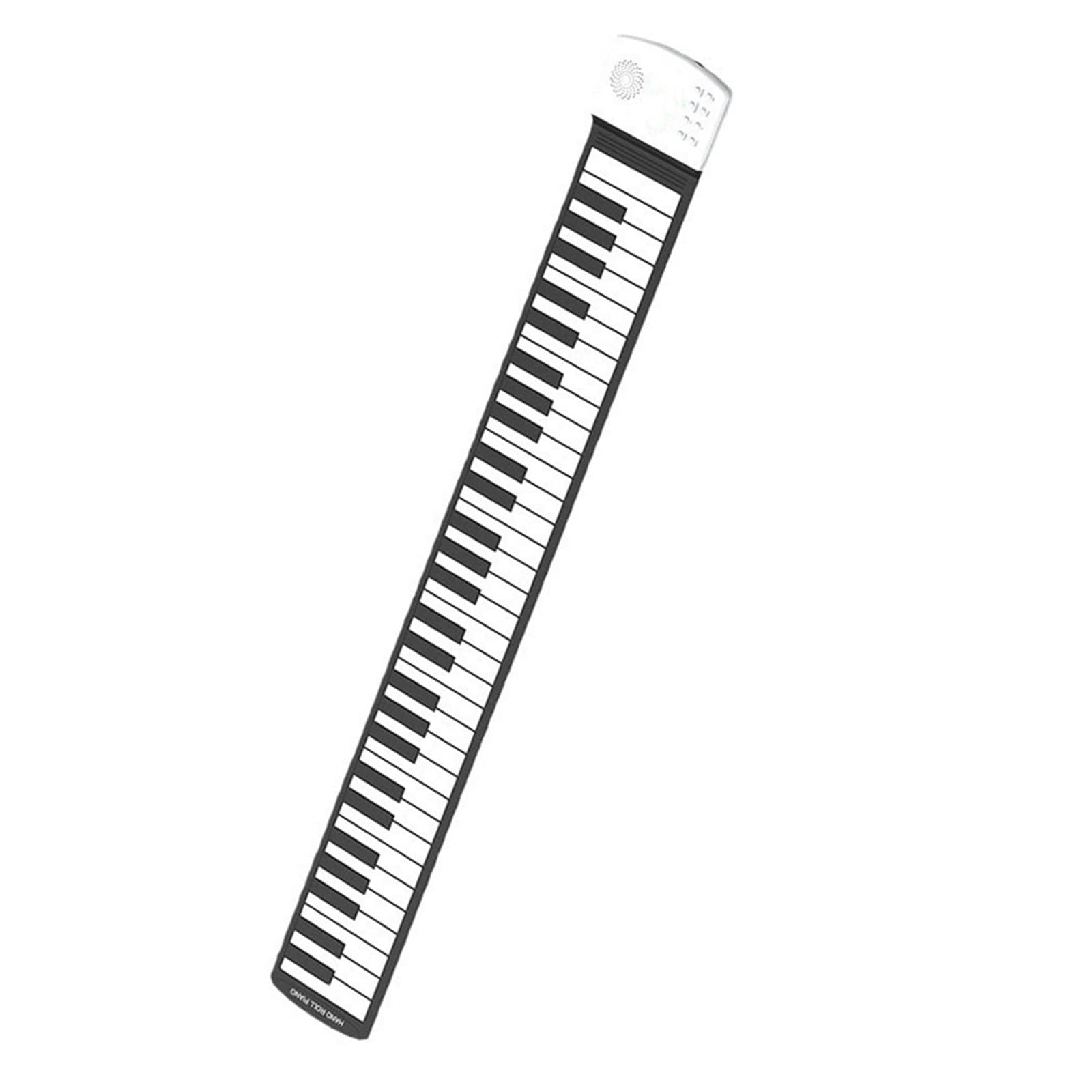 tastiera elettronica Tastiera Elettronica Pieghevole Portatile Per Principianti A 49 Tasti In Silicone Arrotolata A Mano