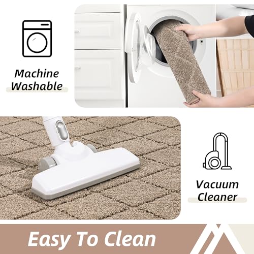 image for COSY HOMEER Edging Stair Treads Non-Slip Corner Indoor Stair Runners f