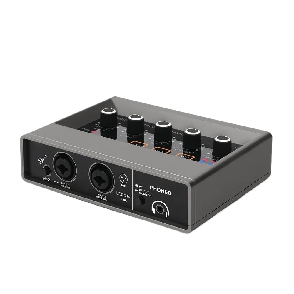 Mikser audio, Q-16 profesjonalny mikser audio USB Audio Inteace karta dźwiękowa sprzęt DJ-ski studio nagrań konwerter gitary elektrycznej