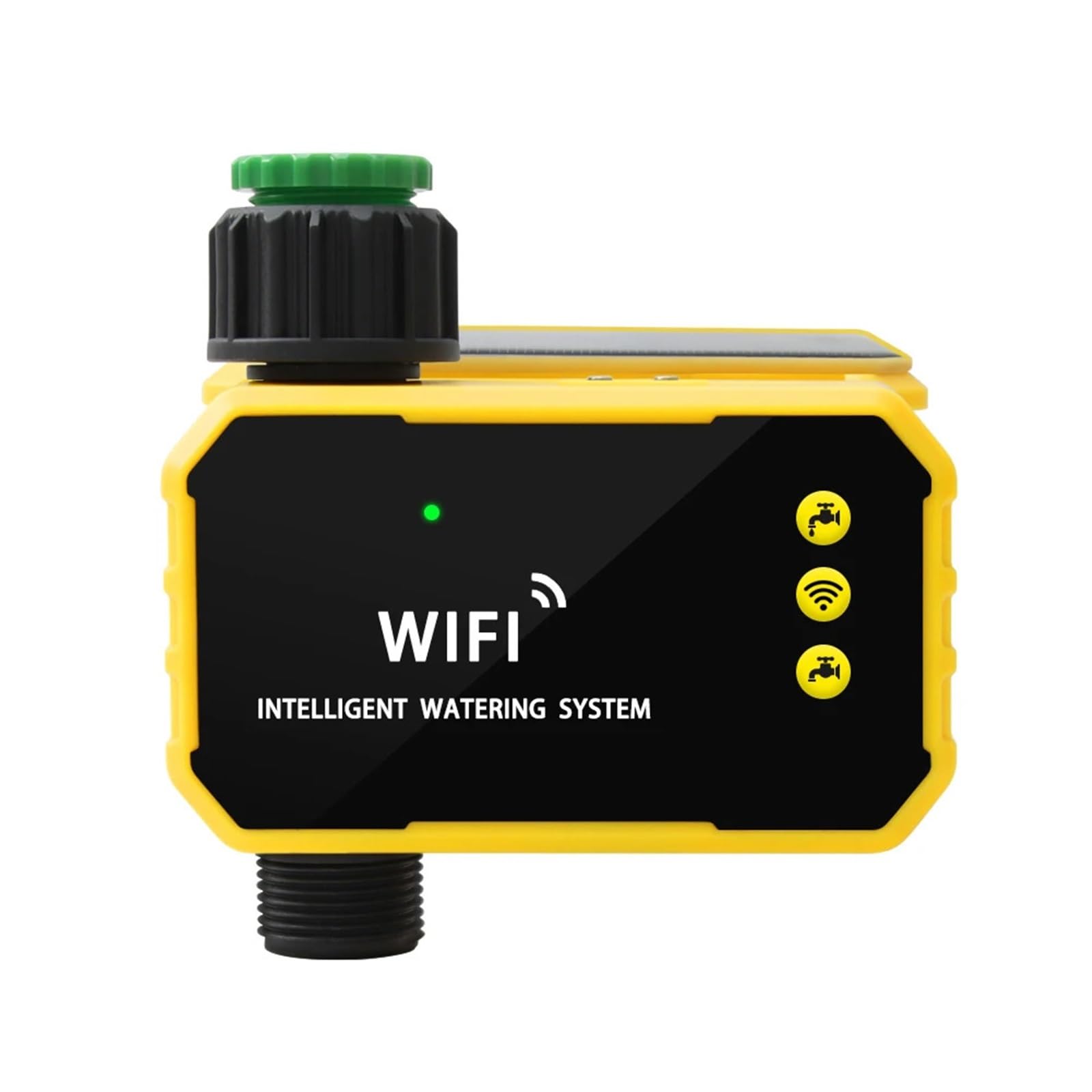 Cyfrowy minutnik wody, Zegar Nawadniania Inteligentne Urządzenie Sterujące Ogrodem Z Automatycznym Regulatorem Oszczędzania Wody Wi-Fi I Elektrownią Słoneczną do podlewania węża ogrodowego