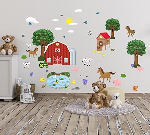 Vinilos Decorativos Animales de Granja para Pared