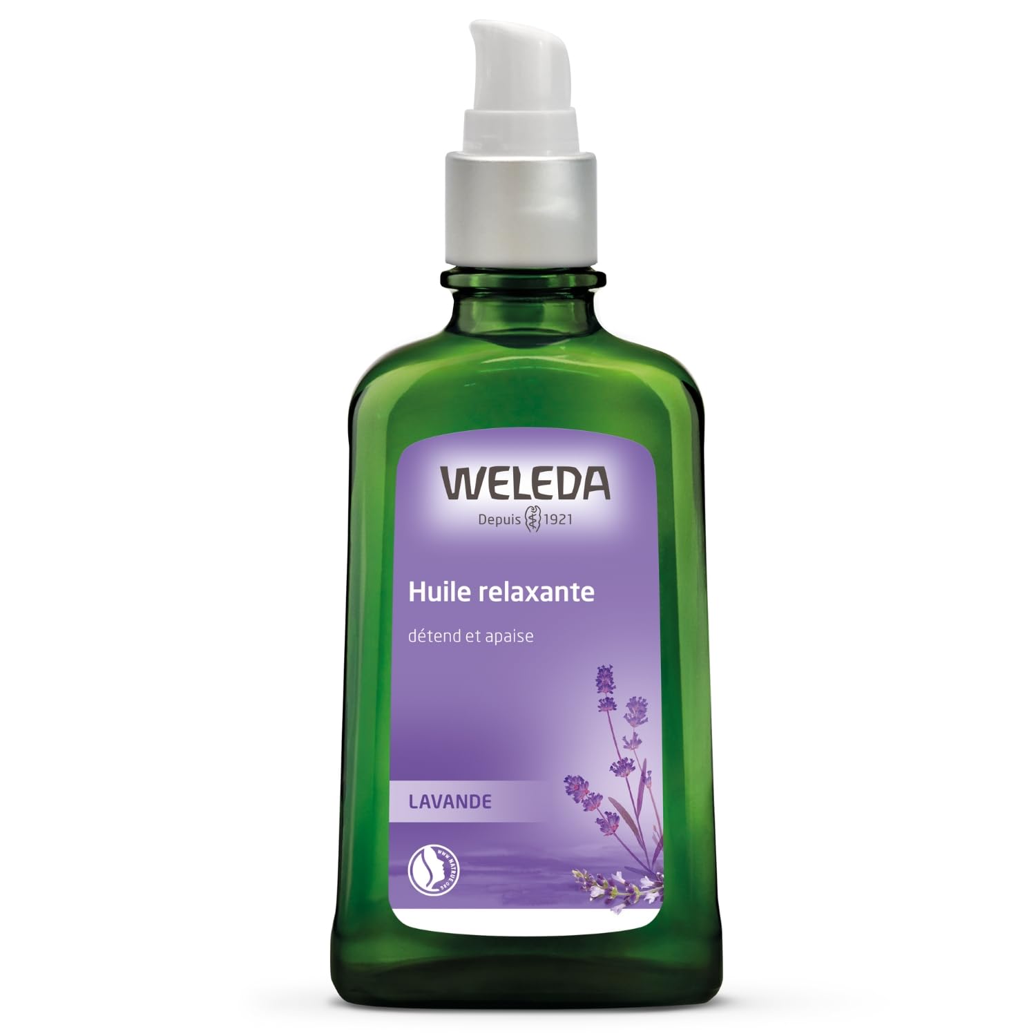 Weleda Relaxing Lavender Body & Beauty Oil, 3.4 Fluid Ounce, Clear