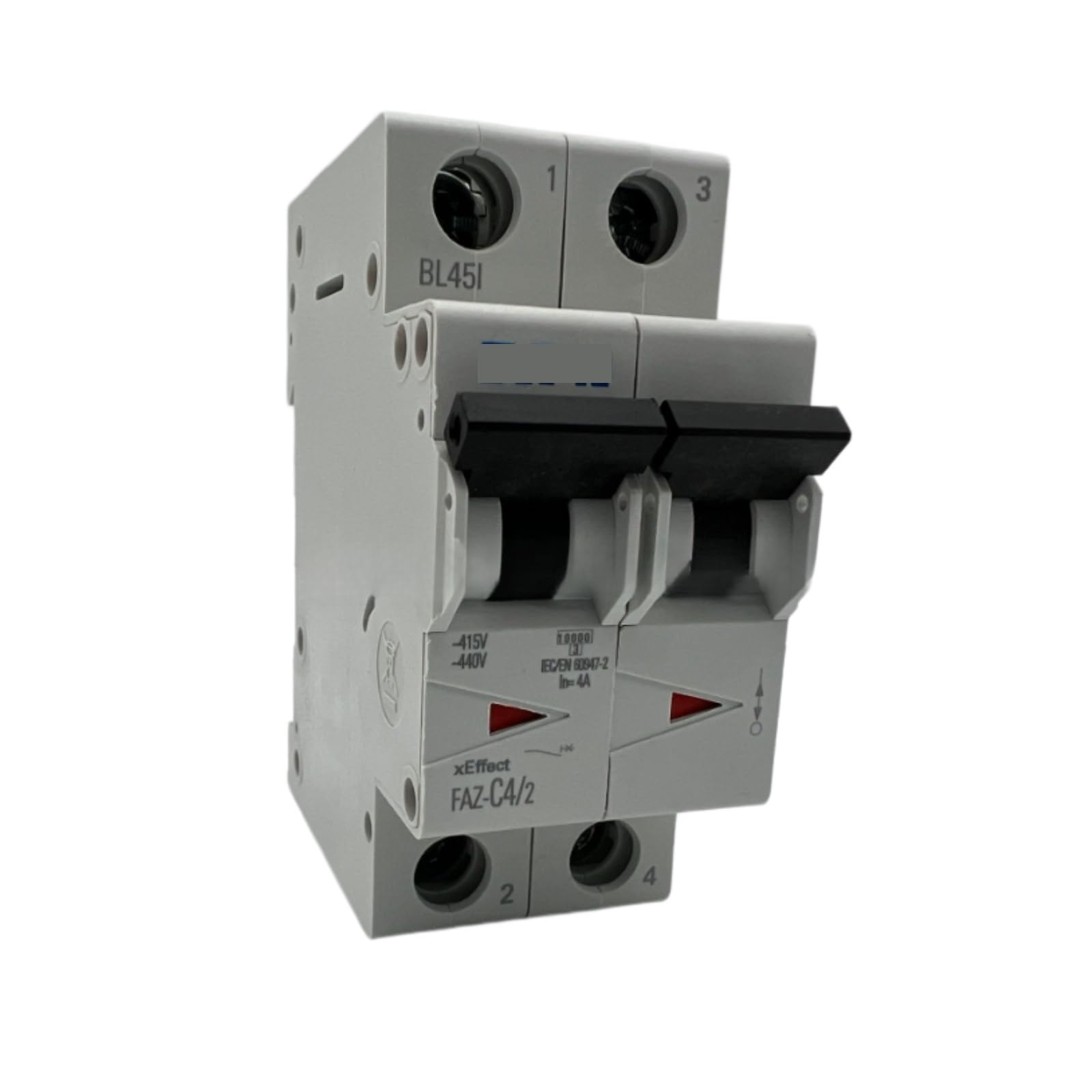 HKEJSJWA Circuit Breaker FAZ-C4/2 182324, 4A 2P Mini Circuit Breaker FAZ-C4/2-AS