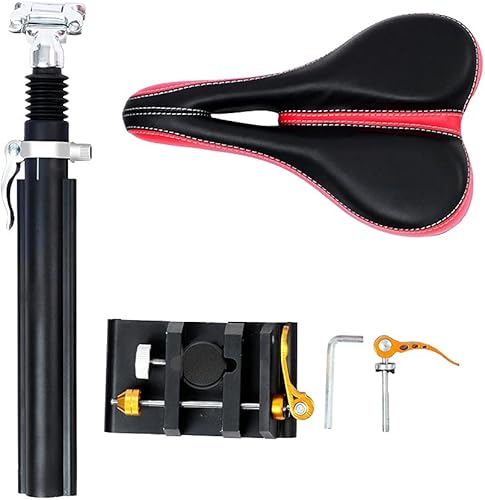 Miniatura 5 de Asiento de scooter eléctrico apto para Xiaomi M365 / 1S / Lite/Pro, Aovopro ES80, Razor C25 Sillín de scooter eléctrico ajustable con función de