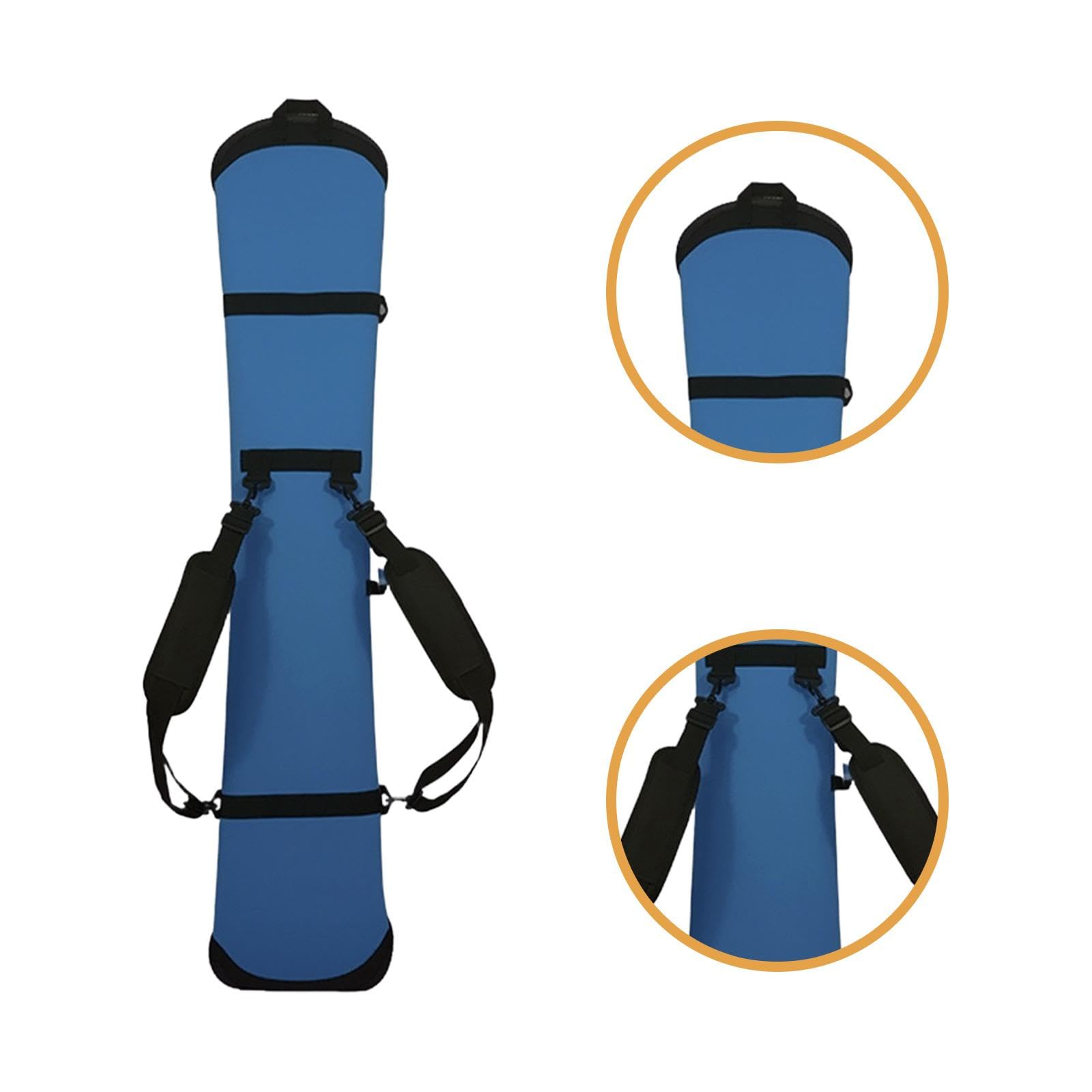 rockible Housse de Protection pour Snowboard, Portable, résistante aux Rayures, avec poignée, réglable, Housse Souple