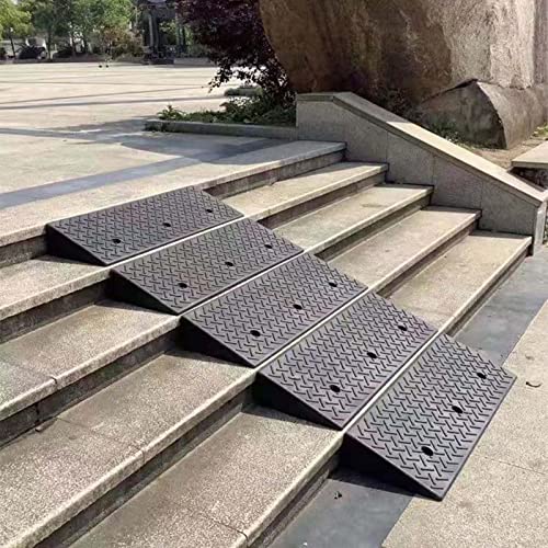 YSUEFIJO rampa fija para bordillos portátil y resistente miniatura 6