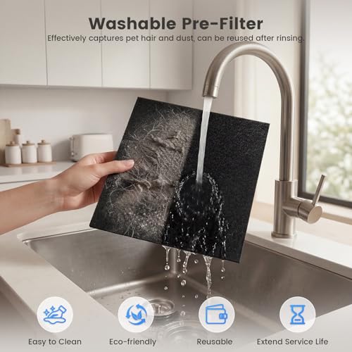 HEARBOBO Air Purifier with Washable Filters