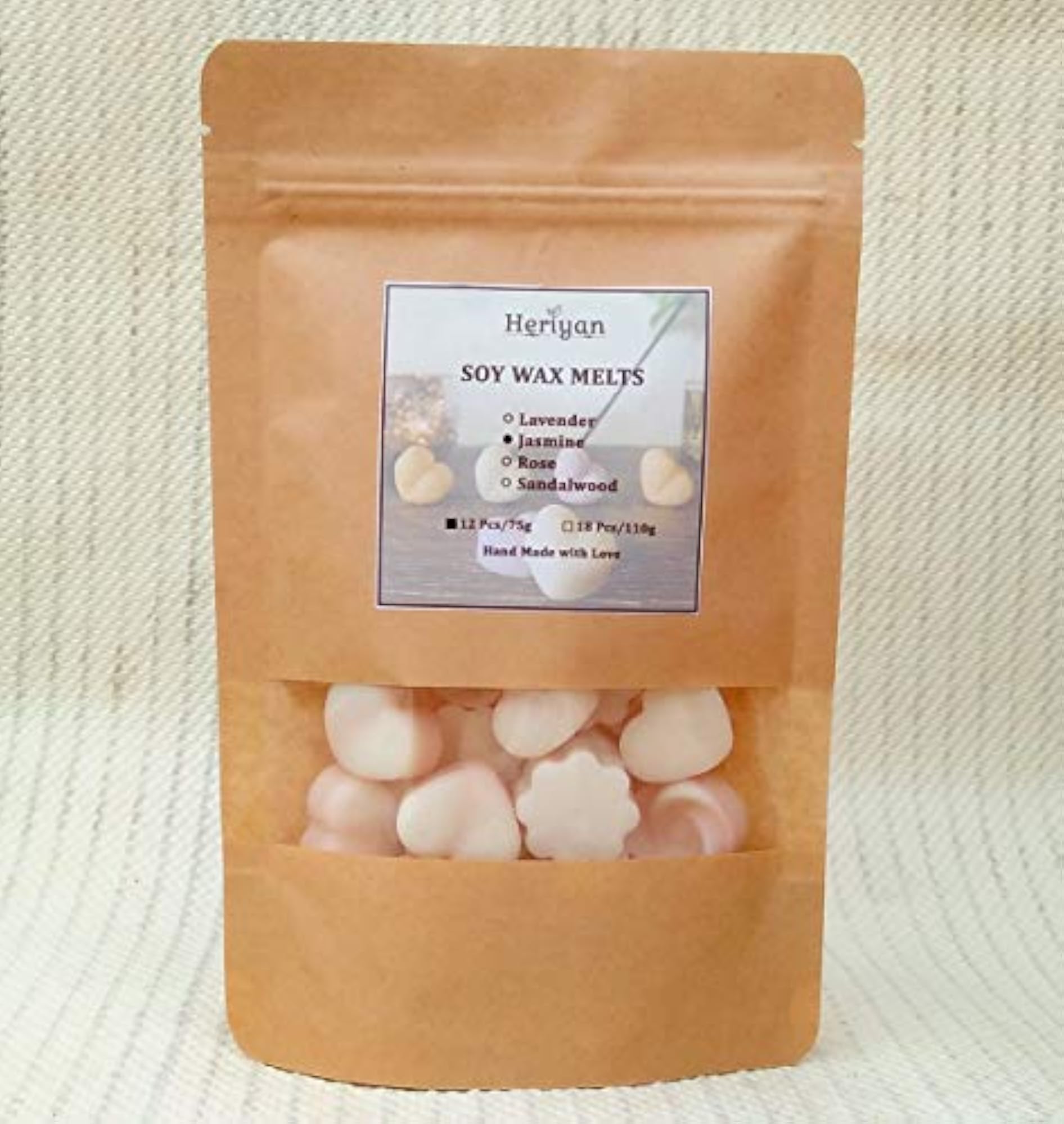 Scented Soy Wax Melts Made Using 100% Pure Soy Wax