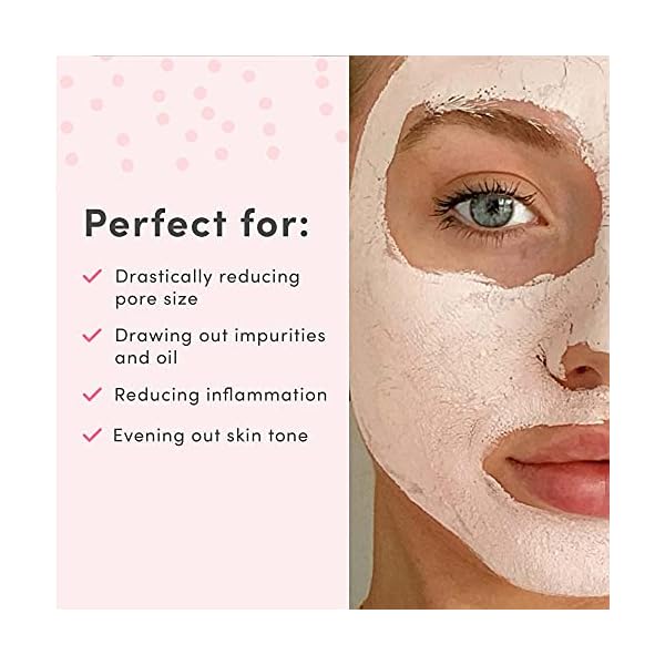 Sand & Sky Australian Pink Clay Porefining Mask for Blackheads. Evens skin tone.