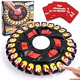 LustLocke Juego de Mesa en Español, Juego de Palabras, Tormenta de Palabras Ideal para Niños y Adultos, 144 Categorías en 36 Cartas, 2-8 Jugadores, Portátil y Educativo (Negro en Español)