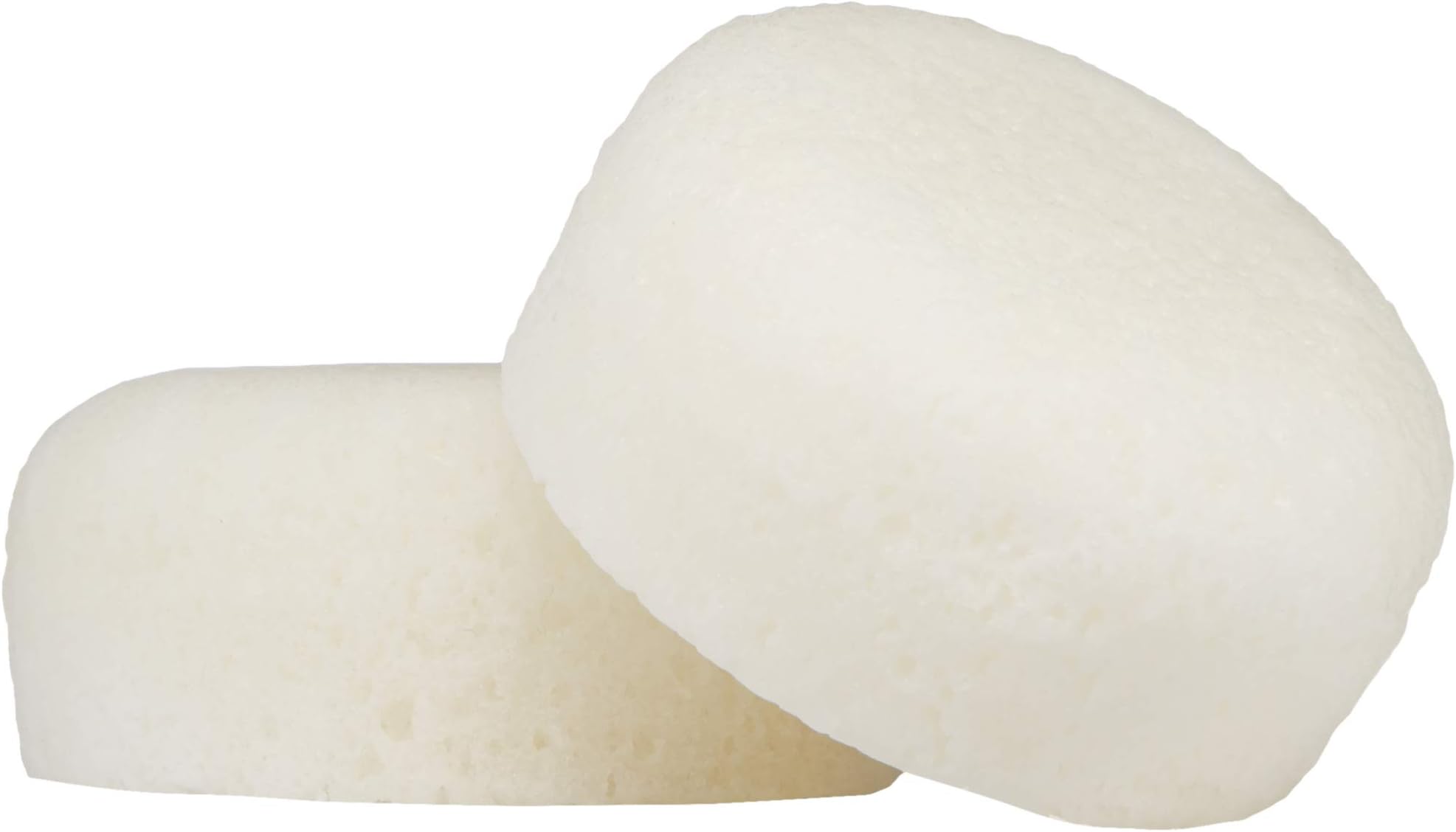 Rose Body Buffer Sponge - White - Natural - Hypoallergenic - Exfoliates & Moisturizes