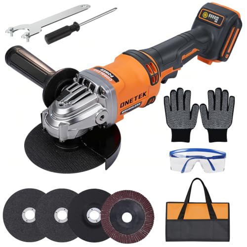 Onetek Cordless Angle Grinder 4-1/2 for DeWalt 20V MAX