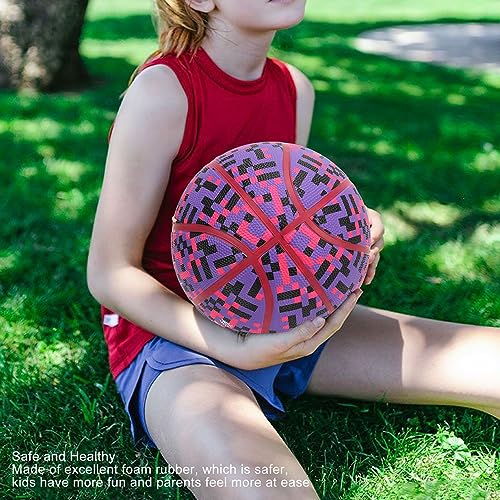 Basquete Infantil, Antissuor, Tamanho 5, Jogo Divertido, de Aplicação Larga, de Borracha, Jogo de Ba