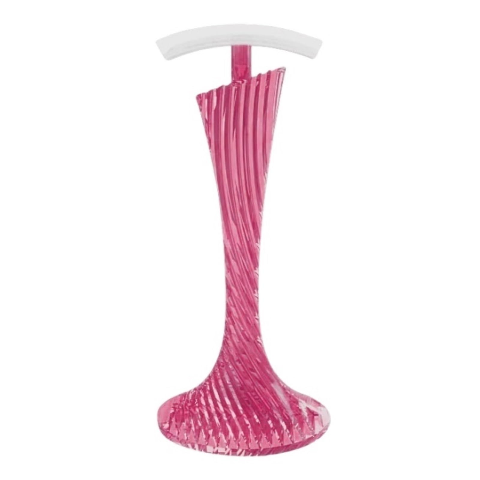JFGCTYHXY Headphone stand, Desk Headband Headphone Headset Stand Holder Rack For PC Gaming Earphone(Pink)