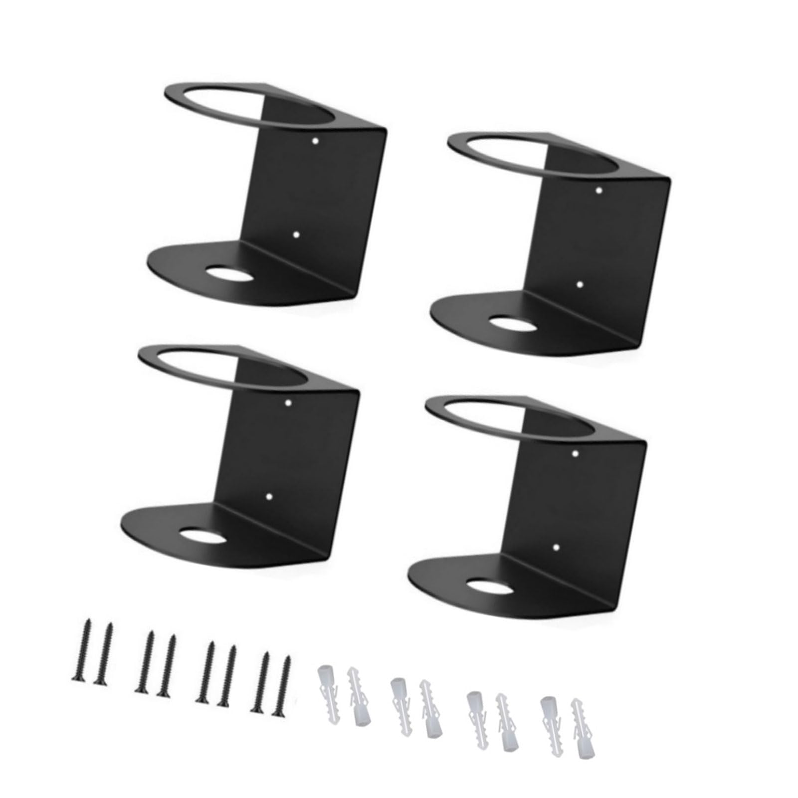 NEWFT Multipurpose Sprayer Bottle Holder Practical Wall Mount Sprayer Bottle Holder Easy to Hanging Iron Solution Leak Proof