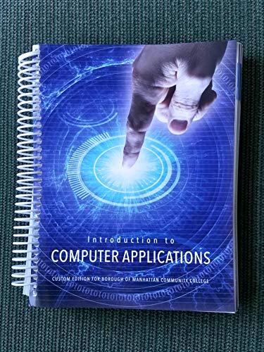 Introduction to Computer Applications 0135328845 Book Cover
