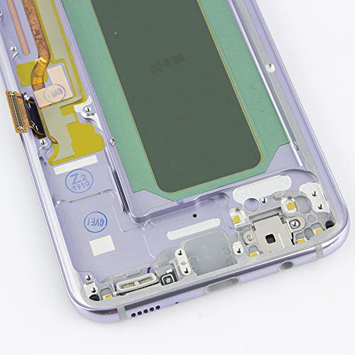 Group Vertical Replacement AMOLED Touch Screen Digitizer Frame Display Assembly Compatible with Samsung Galaxy S8 Plus (Gray) (G955, G955A, G955P, G955T, G955V, G955R4, G955U, G955F, G955FD, G955W)