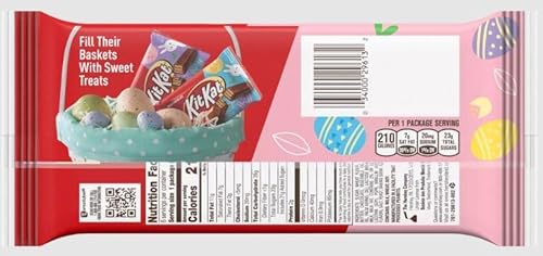 Mothers Day Kitkat-Crisp Wafers In Milk Chocolate (Pack Of 12) Large Wide 1.2 Oz Bars Individual Wrapped #TOP3