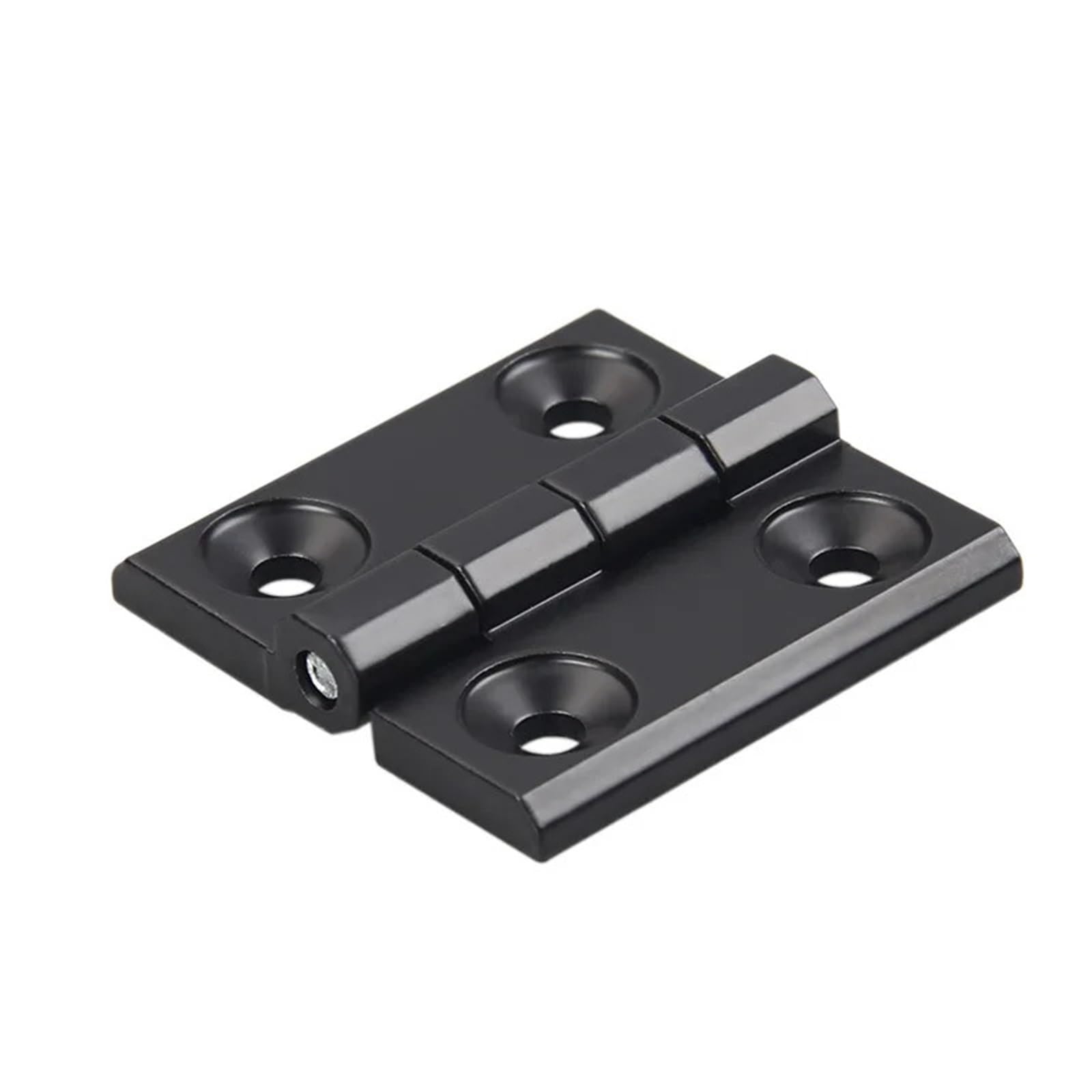 10pcs Zinc Alloy Hinges Cabinet Black Hinge 50 * 50mm