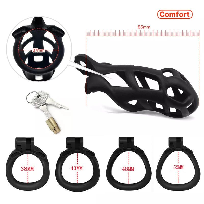 Accesorio De Jaula De Fitness Negro con 4 Anillos De TamañO Diferente para Mejorar La Resistencia, Mejorar La Durabilidad Y La Dureza Muscular - H12