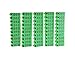 WMYCONGCONG 1-100 Number Plastic Livestock Ear Tag Animal Tag Green and 1 Pcs Ear Tag Applicator for Goat Sheep (Green)