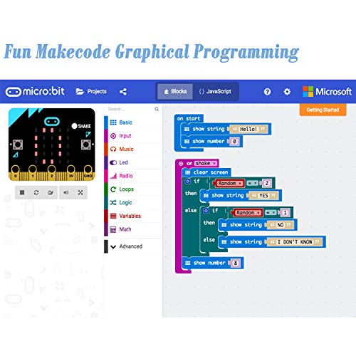 Image of ELECFREAKS BBC Official Micro:bit V2.2 Board for Coding and Programming(not Include Micro USB Cable and Battery Holder)