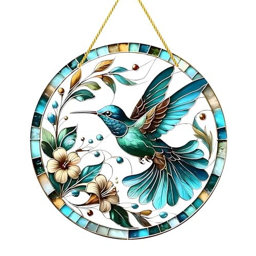 Sonnenfänger Fensterhänger, Kolibri-Sonnenlichtfänger aus Buntes Acryl,...