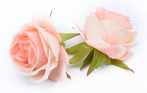 VOLNEO Forest Oxygen - 100 piezas de flores artificiales de seda para decoración de Navidad para el hogar boda pared accesorios de novia color rosa