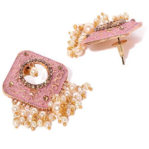 Mint Meena Collection Plated Earring for Women