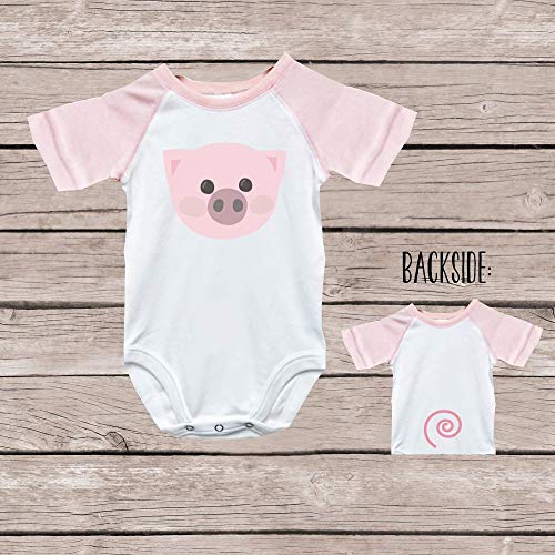 pig onesie baby