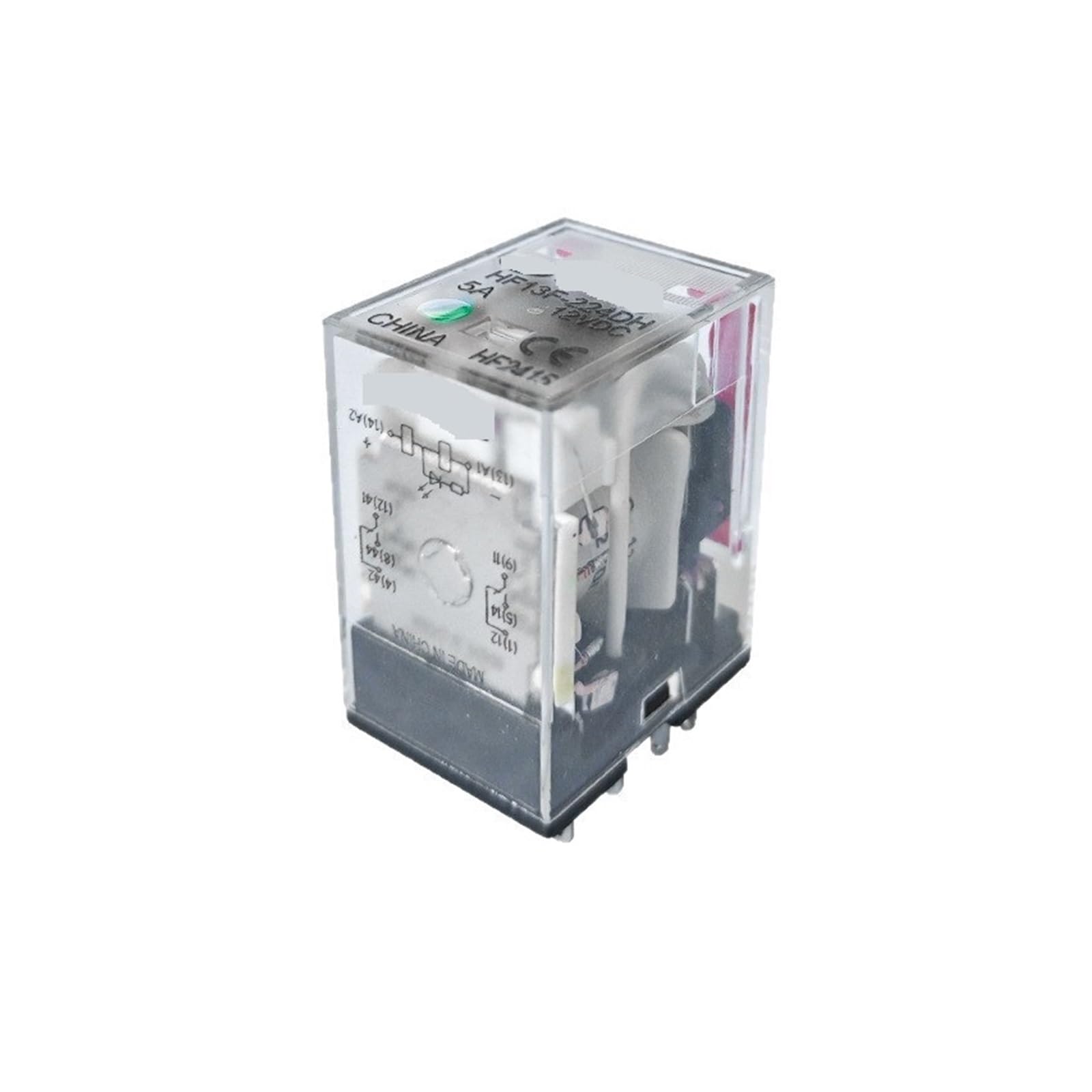 Relais intermédiaire AC multi-spécifications 8 et 14 broches HF13F-AC120V miniature