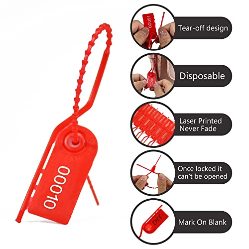 Lzbignun 100 guarnizioni in plastica per