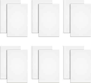 TOPS Memo Pads, 3" x 5", White Paper, 100 Sheets, 12 Pack 7820