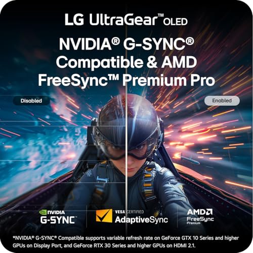 LG 27GX790B-B 27” Ultragear QHD (3440 x 1440) OLED Gaming Monitor, Dual Mode (QHD 540Hz/ HD 720Hz), 0.02ms, TrueBlack 500, NVIDIA G-Sync Compatible, AMD FreeSync Premium Pro, DP 2.1, USB-C, Black - image 8