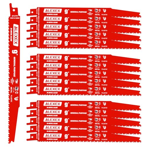 ALEXEX Reciprocating Saw Blades for Nail-Embedded Wood