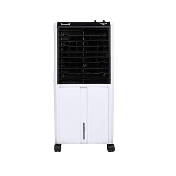 SUMMERCOOL Kohinoor 65Ltr Desert Air Cooler with Wheel for Room | High Speed Fan | 25ft Powerful Air Throw | Inverter Compatible | Honeycomb | Collapsible Louvres | 1 Year Warranty | White - image, photos