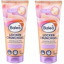 Balea Curls Crunch Gel Weightless Gel Texture Anti-frizz Suitable for Curly Girl Silicone-Free 2 x 100 ml