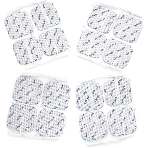 16 TENS-EMS Elektroden 4x4 cm - Zertifiziertes Medizinprodukt von axion®