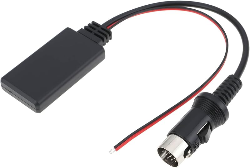 ECSiNG 13 Pin Bluetooth Audio Adapter 5-12V Compatible with Kenwood RC-553 CA-C2AX KCA-iP500 CA-C1AX