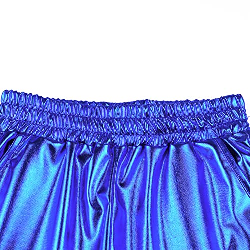 Image of Perfashion Girls Metallic Shorts Sparkly Shiny Hot Pants Gold /Silver /Pink Outfit