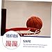 balacoo 4pcs Heavy Duty Basketball Net Replacement Outdoor Basketball Hoops Nets for Standard Rims Easy to Install Weather-Resistant for Training and Games