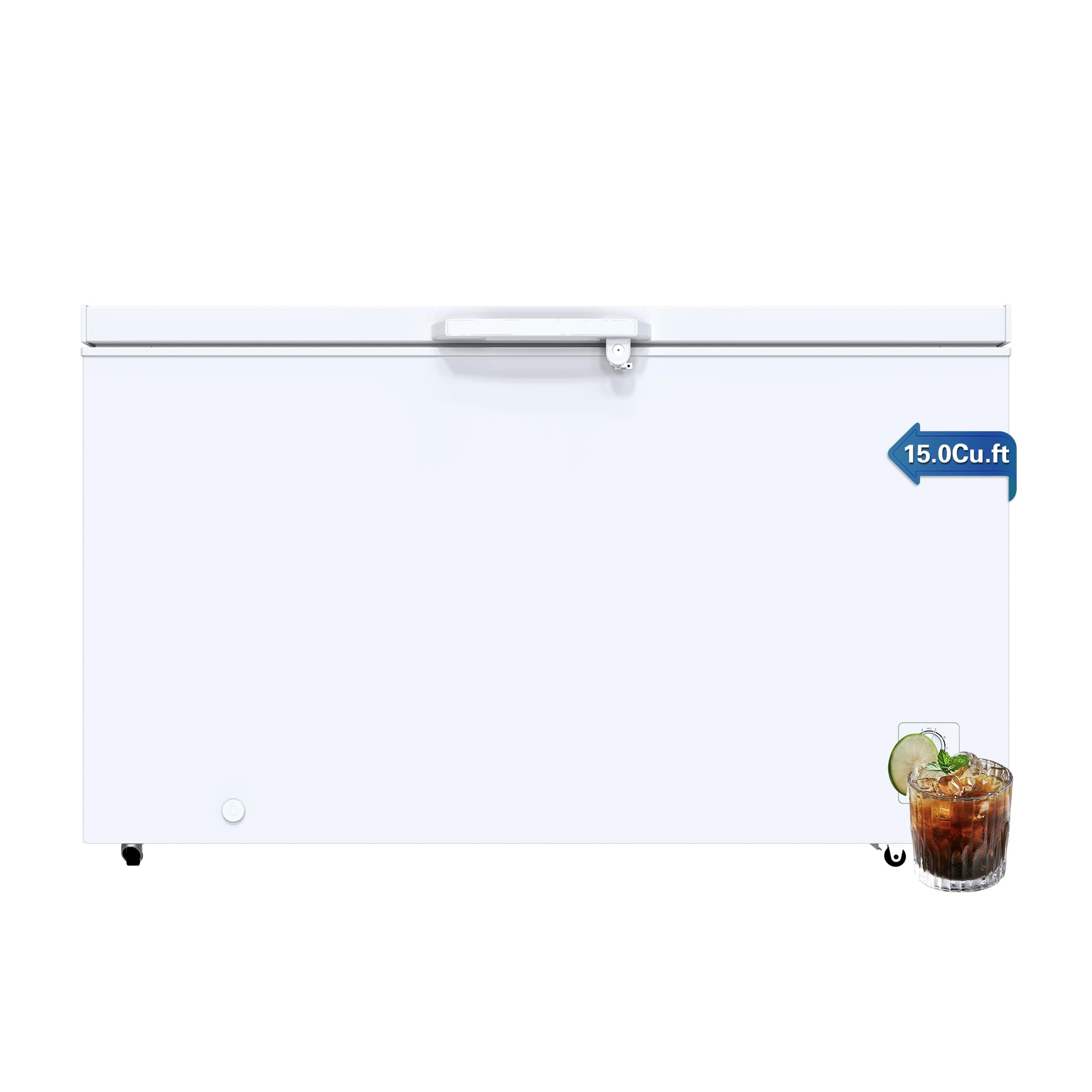 rosmena BD-420-W 15 cu ft Chest Freezer White